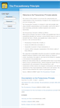 Mobile Screenshot of precautionaryprinciple.eu